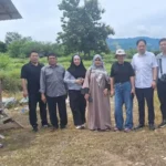 Delegasi perusahaan Tiongkok, Henan Agriculture Investment Group Limited mengunjungi lokasi pertania di Sidondo, Sigi, Rabu (23/4/2025). (Foto: ALkhairaat)